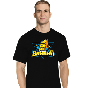 Daily_Deal_Shirts T-Shirts, Tall / Large / Black Go Banana