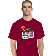 Load image into Gallery viewer, Shirts T-Shirts, Tall / Large / Red Gremlins Is A Christmas Movie

