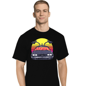 Secret_Shirts T-Shirts, Tall / Large / Black 80s Outatime