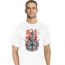 Load image into Gallery viewer, Shirts T-Shirts, Tall / Large / White Half-Shell Ninjas
