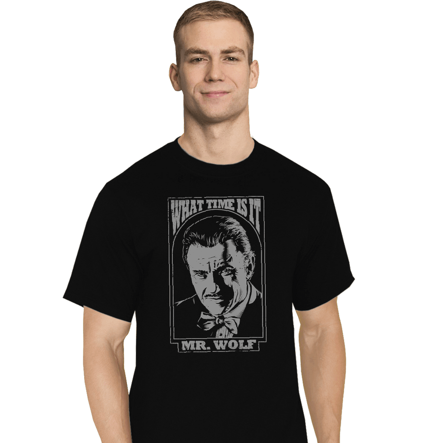 Shirts T-Shirts, Tall / Large / Black The Wolf