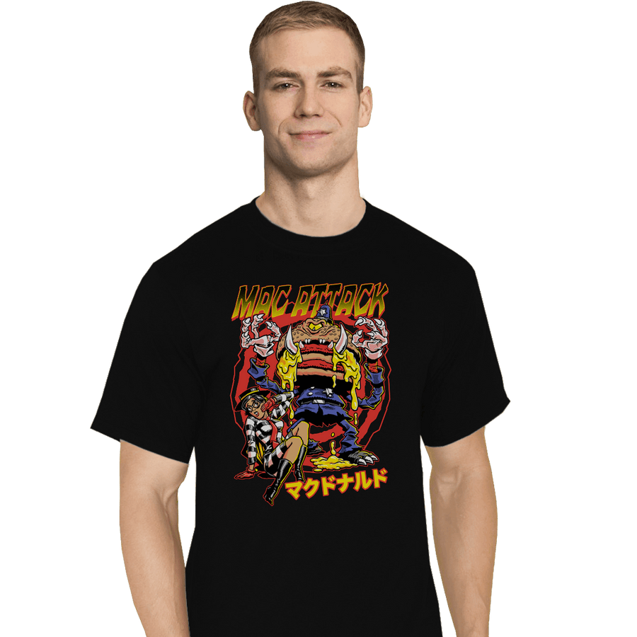 Shirts T-Shirts, Tall / Large / Black Mac Attack