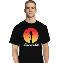 Load image into Gallery viewer, Shirts T-Shirts, Tall / Large / Black The Cornholio Kid
