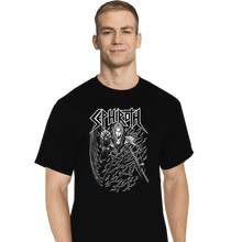 Load image into Gallery viewer, Shirts T-Shirts, Tall / Large / Black Fantasy Angel
