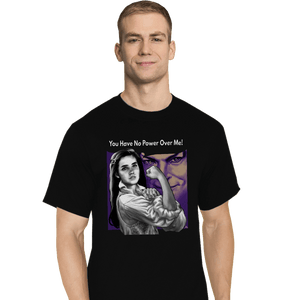 Secret_Shirts T-Shirts, Tall / Large / Black No Power Over Me Secret Sale