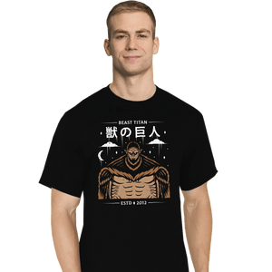 Shirts T-Shirts, Tall / Large / Black Zeke's Titan