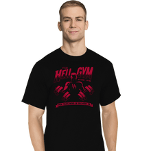Load image into Gallery viewer, Daily_Deal_Shirts T-Shirts, Tall / Large / Black Hell Gym
