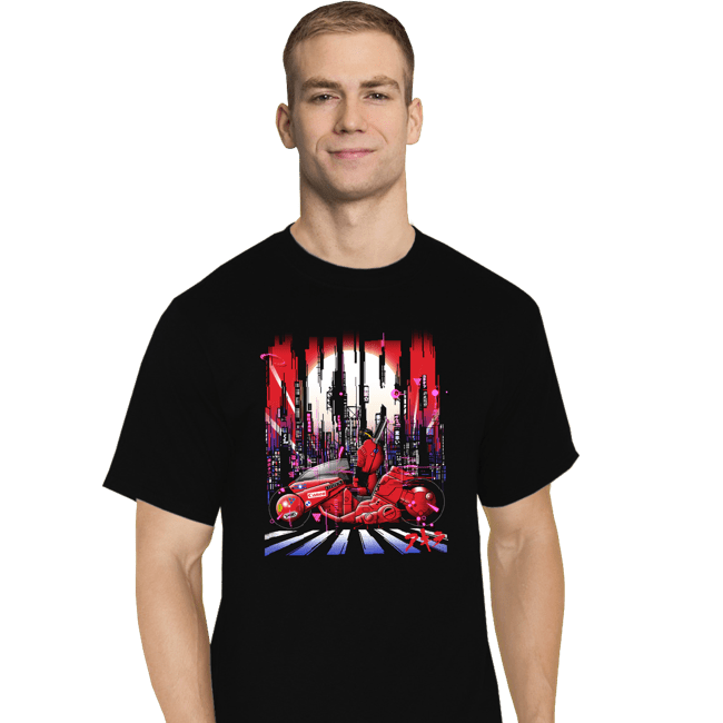 Daily_Deal_Shirts T-Shirts, Tall / Large / Black Neon Akira