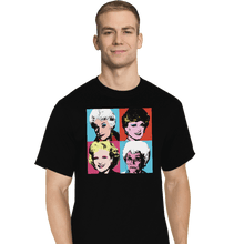 Load image into Gallery viewer, Shirts T-Shirts, Tall / Large / Black Warhol Girls

