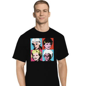 Shirts T-Shirts, Tall / Large / Black Warhol Girls