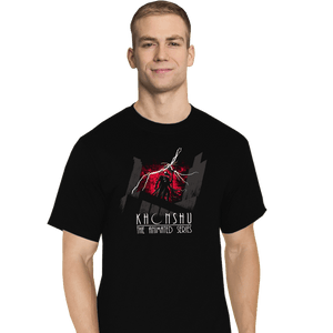 Secret_Shirts T-Shirts, Tall / Large / Black Khonshu The Animated Series