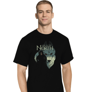Shirts T-Shirts, Tall / Large / Black King In The North