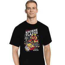 Load image into Gallery viewer, Secret_Shirts T-Shirts, Tall / Large / Black Khorne Flakes
