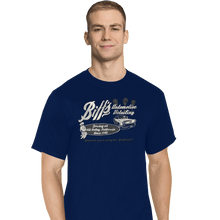 Load image into Gallery viewer, Daily_Deal_Shirts T-Shirts, Tall / Large / Navy Biff&#39;s Auto Detailing
