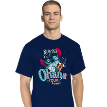 Load image into Gallery viewer, Daily_Deal_Shirts T-Shirts, Tall / Large / Navy Ohana Tour
