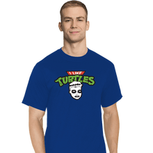 Load image into Gallery viewer, Daily_Deal_Shirts T-Shirts, Tall / Large / Royal Blue I Like Turtles
