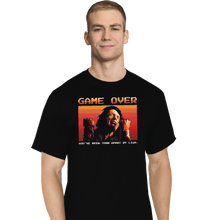 Load image into Gallery viewer, Shirts T-Shirts, Tall / Large / Black Game Over Tommy
