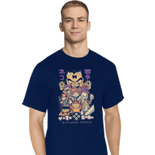 Load image into Gallery viewer, Shirts T-Shirts, Tall / Large / Navy Childhood Heroes
