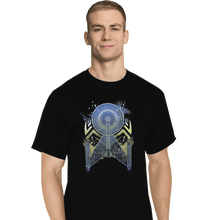 Load image into Gallery viewer, Shirts T-Shirts, Tall / Large / Black The Spaceship
