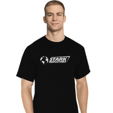 Load image into Gallery viewer, Shirts T-Shirts, Tall / Large / Black Stark Industries
