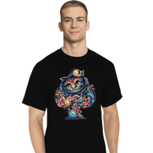 Load image into Gallery viewer, Shirts T-Shirts, Tall / Large / Black Mysterious Spade
