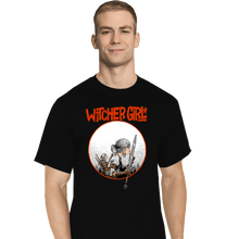 Load image into Gallery viewer, Daily_Deal_Shirts T-Shirts, Tall / Large / Black Witcher Girl
