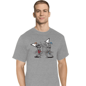 Daily_Deal_Shirts T-Shirts, Tall / Large / Sports Grey Keyboard Warriors