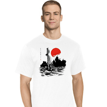 Load image into Gallery viewer, Shirts T-Shirts, Tall / Large / White Red Sun Hero
