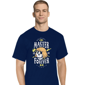 Shirts T-Shirts, Tall / Large / Navy He-Man Forever