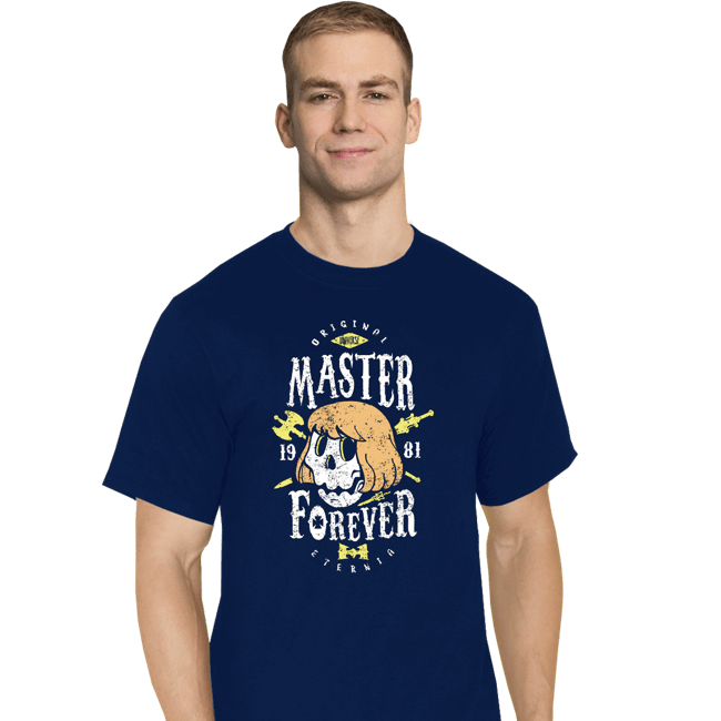Shirts T-Shirts, Tall / Large / Navy He-Man Forever