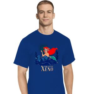 Daily_Deal_Shirts T-Shirts, Tall / Large / Royal Blue The Little Xeno
