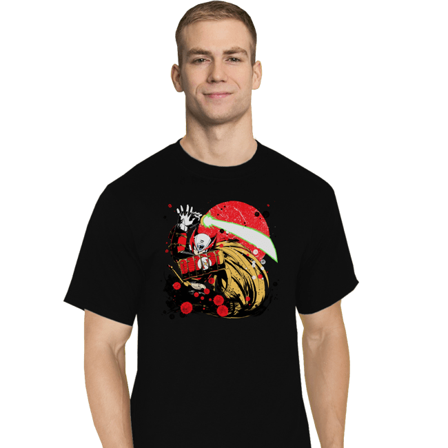 Secret_Shirts T-Shirts, Tall / Large / Black Samurai Zero