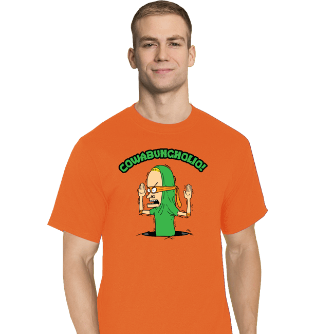 Secret_Shirts T-Shirts, Tall / Large / Red Cowa-Bungholio!