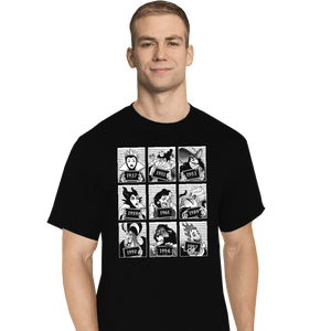 Daily_Deal_Shirts T-Shirts, Tall / Large / Black Villain Prison
