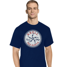 Load image into Gallery viewer, Daily_Deal_Shirts T-Shirts, Tall / Large / Navy Glaive Star
