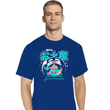 Load image into Gallery viewer, Shirts T-Shirts, Tall / Large / Royal Blue JRPG Souvenir Slimes
