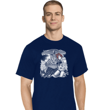 Load image into Gallery viewer, Shirts T-Shirts, Tall / Large / Navy IRIA
