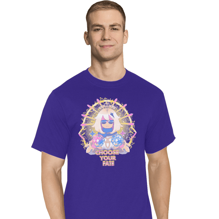 Shirts T-Shirts, Tall / Large / Royal blue Choose Your Fate