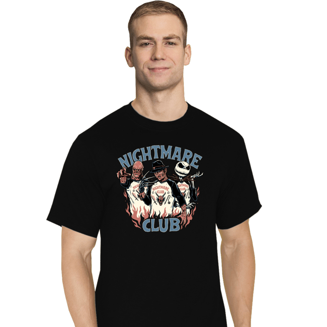 Daily_Deal_Shirts T-Shirts, Tall / Large / Black Nightmare Club