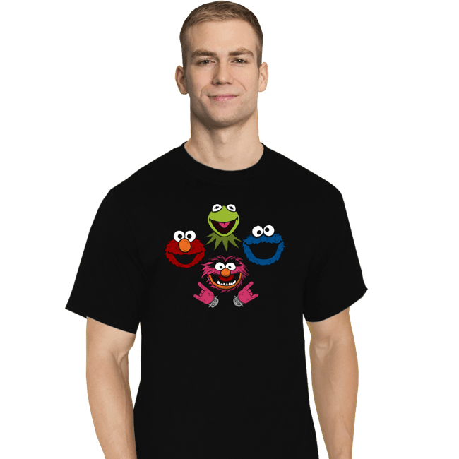 Secret_Shirts T-Shirts, Tall / Large / Black Muppets Queen