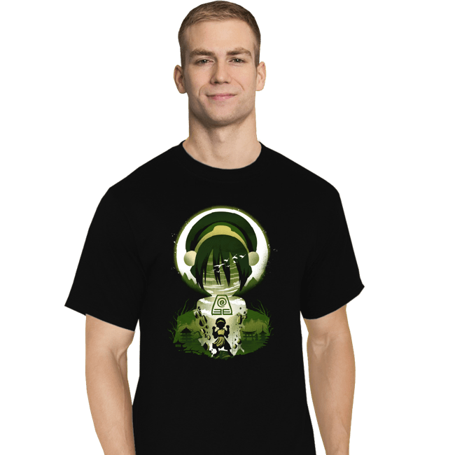 Daily_Deal_Shirts T-Shirts, Tall / Large / Black Earthbender