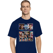 Load image into Gallery viewer, Daily_Deal_Shirts T-Shirts, Tall / Large / Navy Time Fighters War vs 9th
