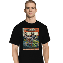 Load image into Gallery viewer, Shirts T-Shirts, Tall / Large / Black The Dungeon Of Horror
