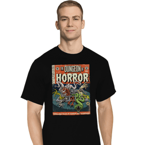 Shirts T-Shirts, Tall / Large / Black The Dungeon Of Horror