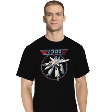 Load image into Gallery viewer, Daily_Deal_Shirts T-Shirts, Tall / Large / Black VF-1 Maverick
