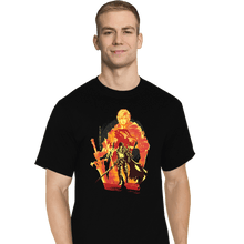 Load image into Gallery viewer, Daily_Deal_Shirts T-Shirts, Tall / Large / Black Flames Of Fates
