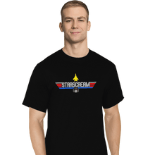 Load image into Gallery viewer, Shirts T-Shirts, Tall / Large / Black Top Starscream
