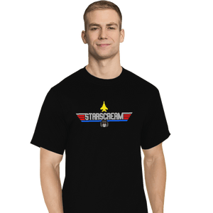 Shirts T-Shirts, Tall / Large / Black Top Starscream