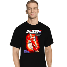 Load image into Gallery viewer, Daily_Deal_Shirts T-Shirts, Tall / Large / Black Gi Jess
