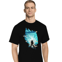 Load image into Gallery viewer, Shirts T-Shirts, Tall / Large / Black The Saiyan Prince
